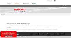 Desktop Screenshot of bernard-gruppe.com