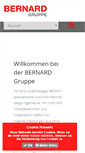 Mobile Screenshot of bernard-gruppe.com